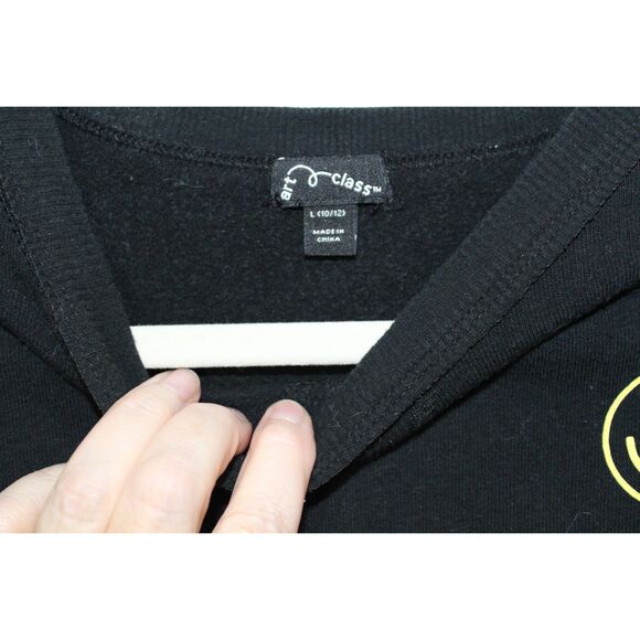 Kids "Have a Good Day" happy smile face cute funny sweatshirt L 10/12 - Picture 3 of 4